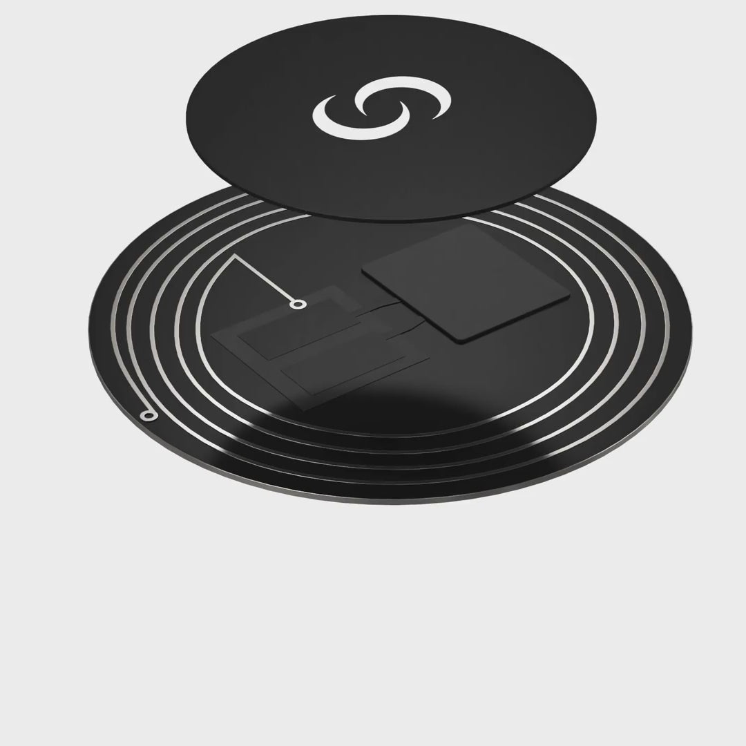 Black NFC pendant technology explainer
