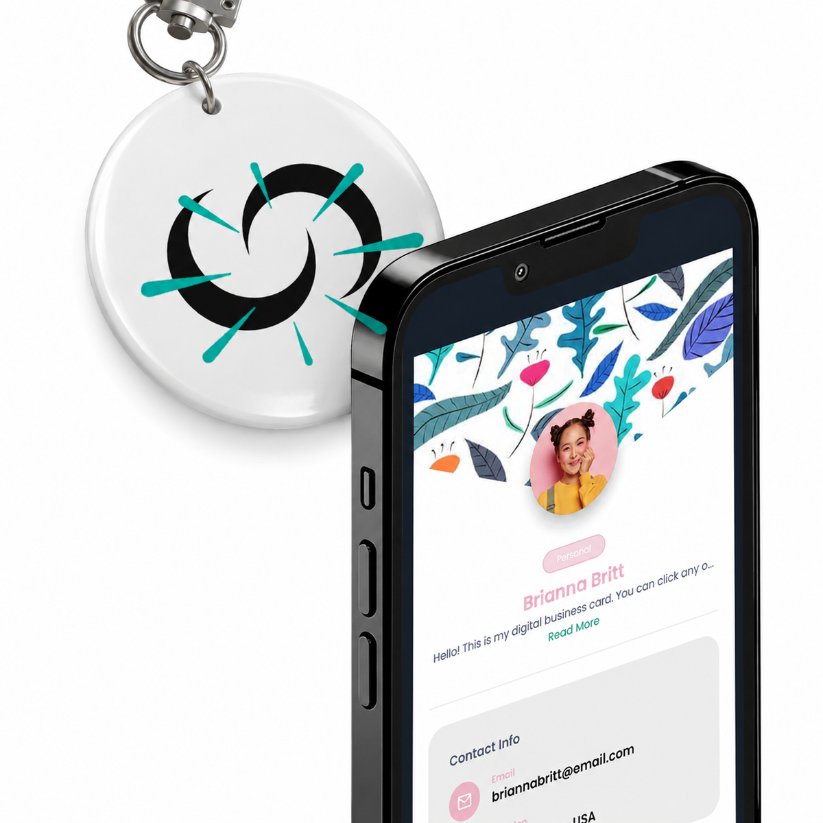 NFC Smart Keychain