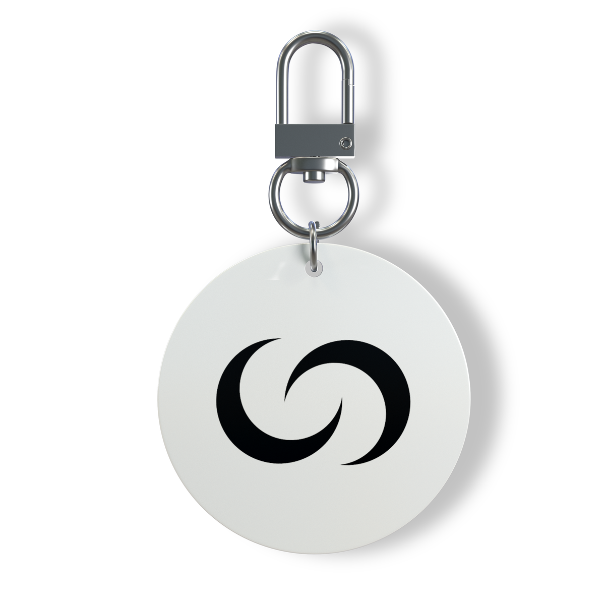 Smart NFC Keychain on a white background 