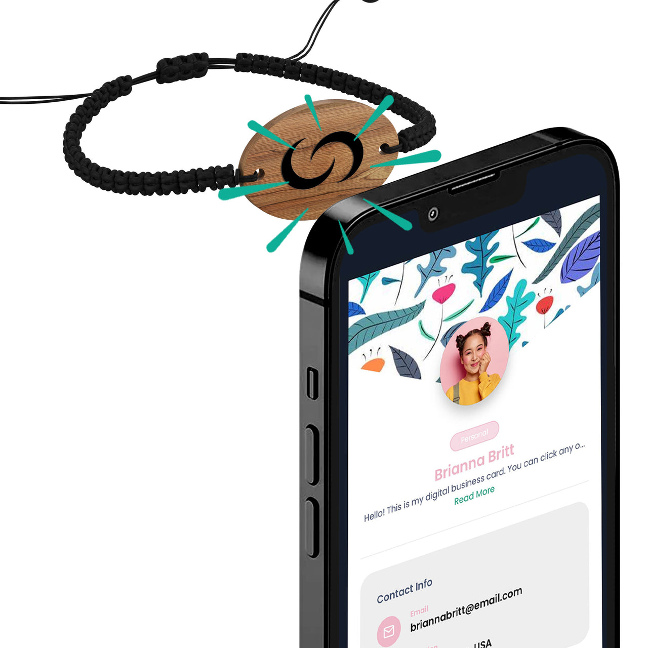NFC Bracelet pairing with phone